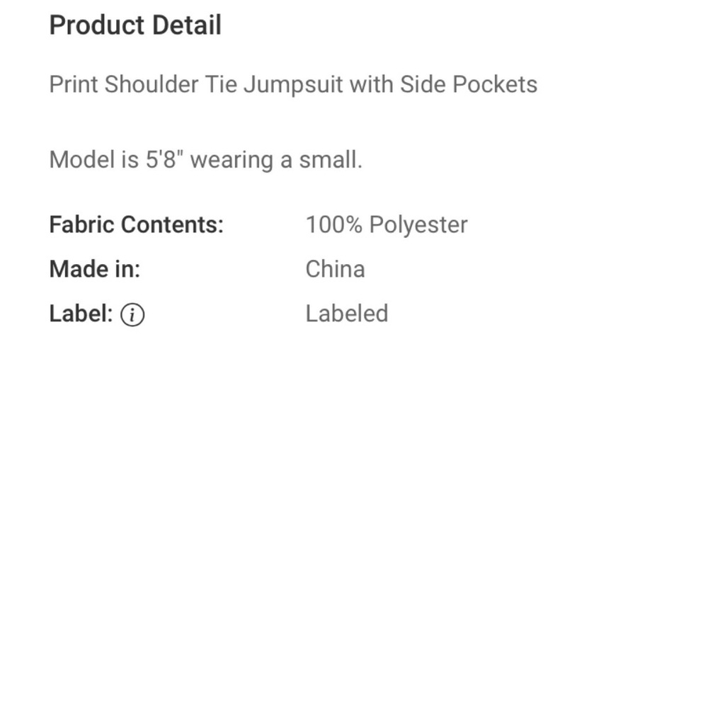 $25 start 141 LAST ONE❤️ Aztec pattern jumpsuit with pockets - Picture 5 of 5